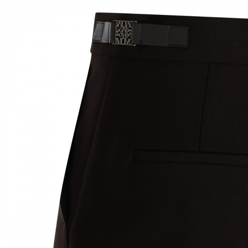 EBONY WOOL MACINO PANT