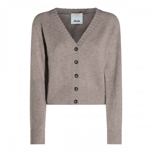 TAUPE CASHMERE KNITWEAR
