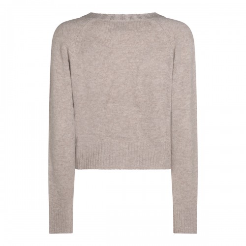 TAUPE CASHMERE KNITWEAR 2