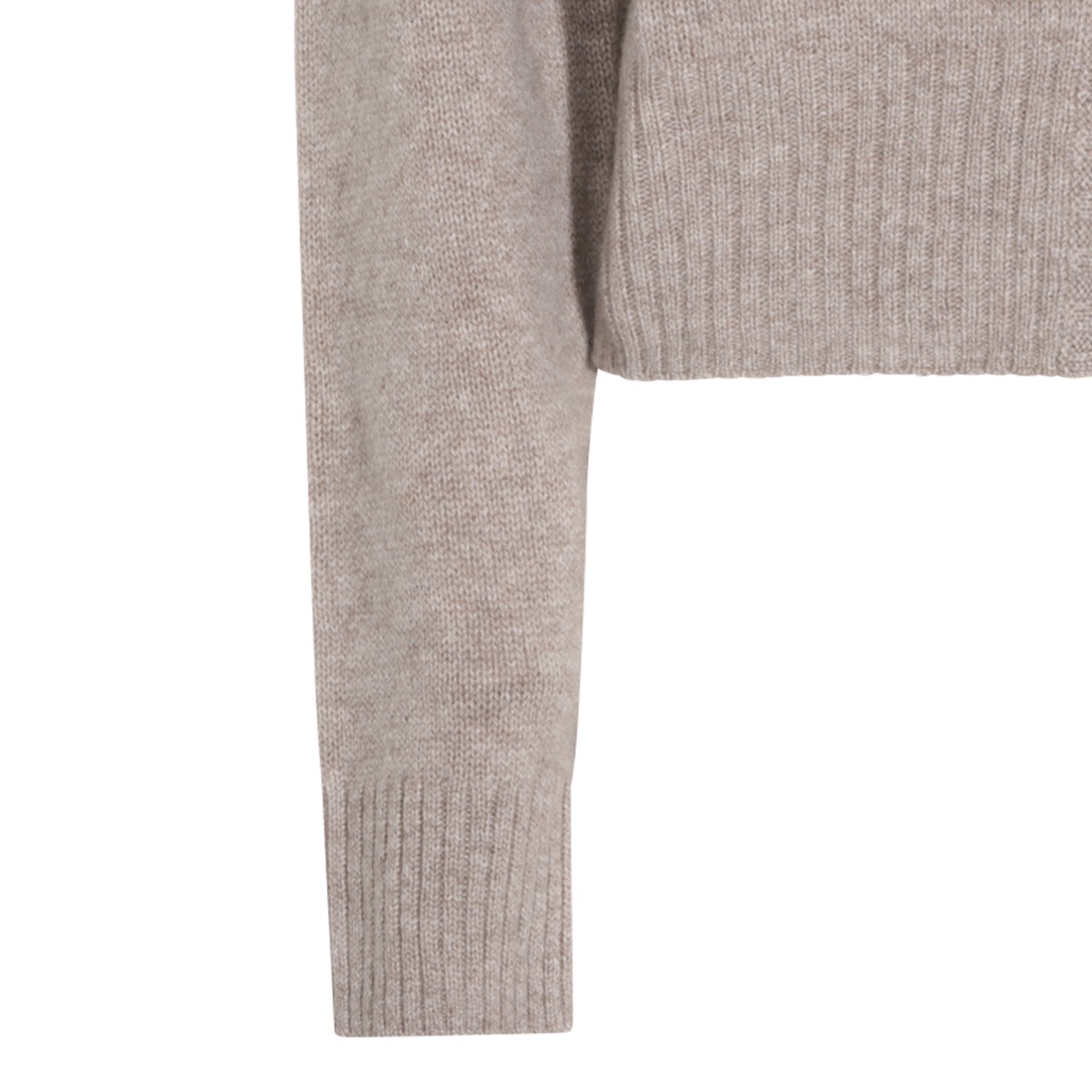 TAUPE CASHMERE KNITWEAR