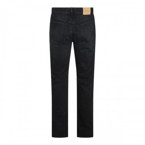 BLACK COTTON JEANS 2