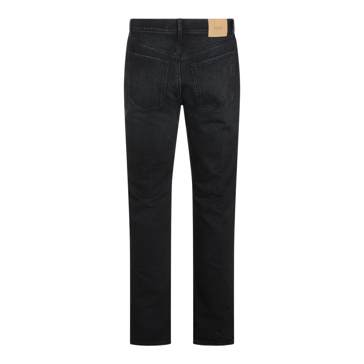 BLACK COTTON JEANS