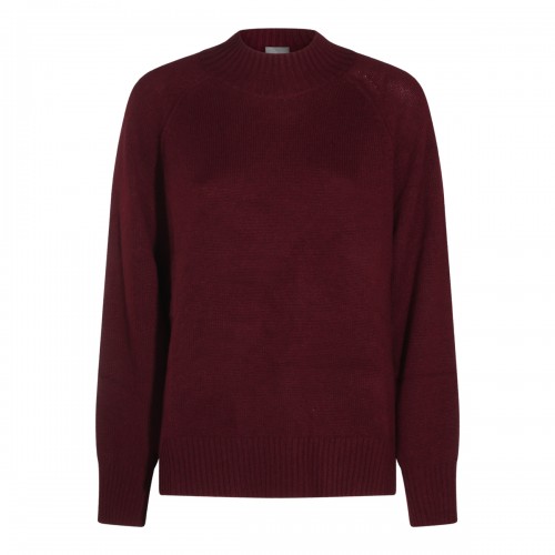 RED CASHMERE KNITWEAR