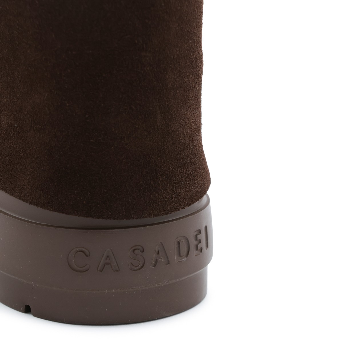 DARK BROWN LEATHER BOOTS