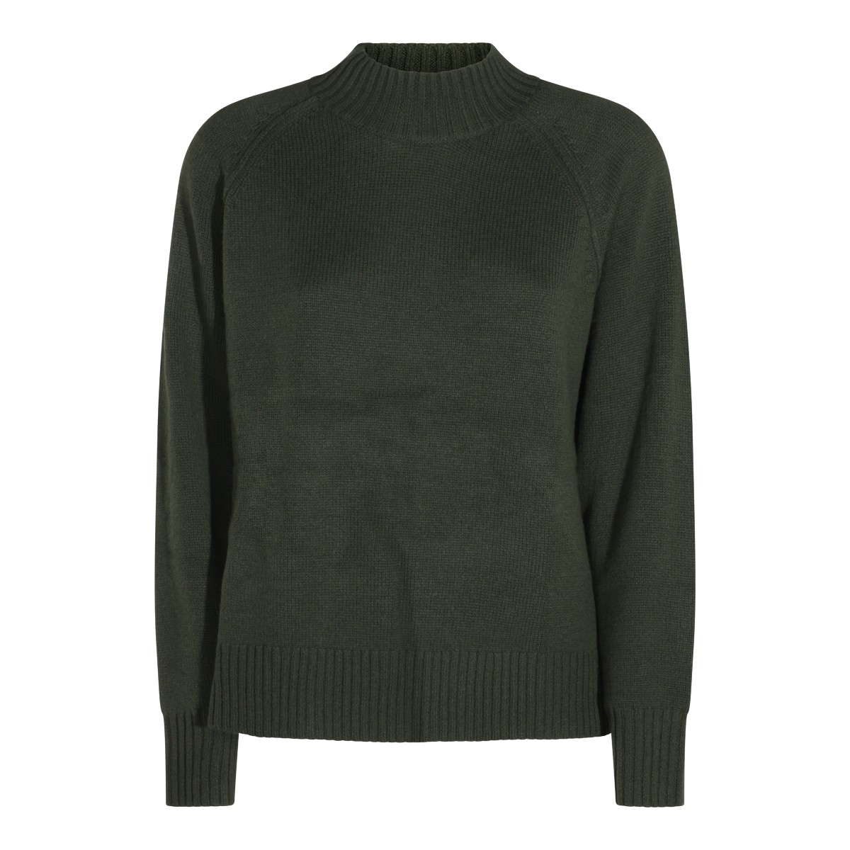 GREEN CASHMERE KNITWEAR