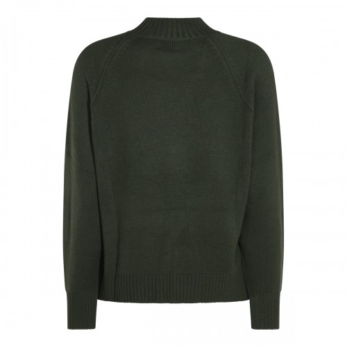 GREEN CASHMERE KNITWEAR
