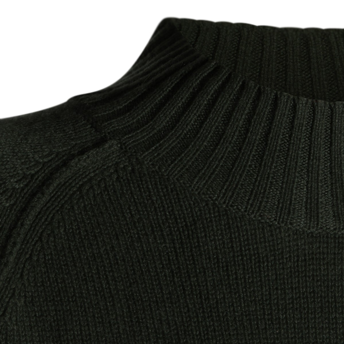 GREEN CASHMERE KNITWEAR