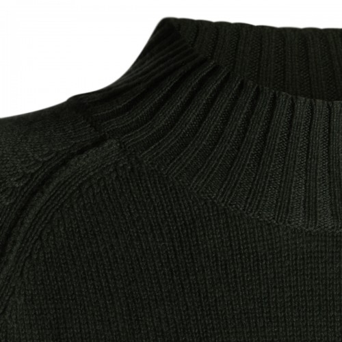 GREEN CASHMERE KNITWEAR