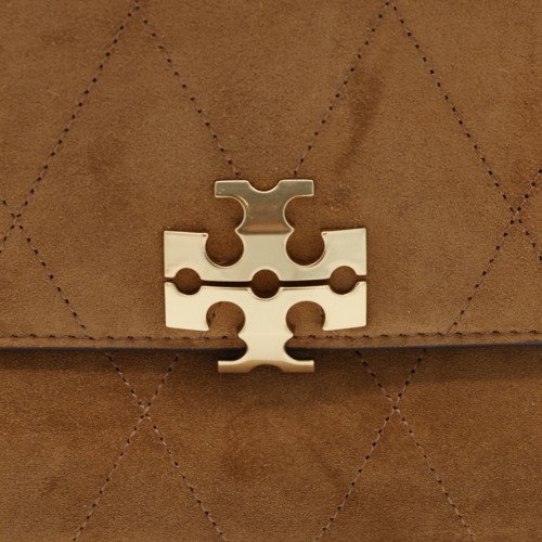 CARAMEL LEATHER SHOULDER BAG