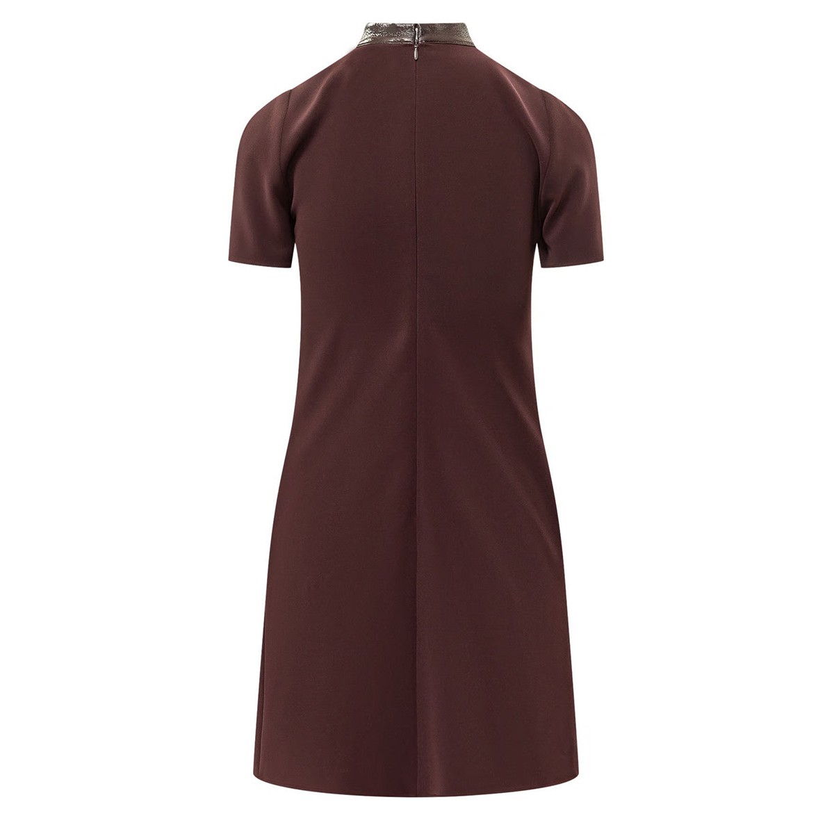 BURGUNDY MINI DRESS