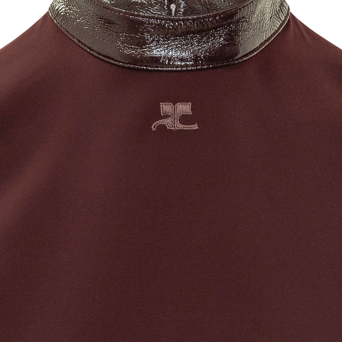BURGUNDY MINI DRESS