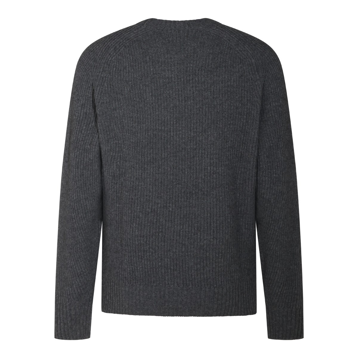GREY WOOL KNITWEAR