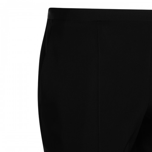 BLACK WOOL CYRIL PANT
