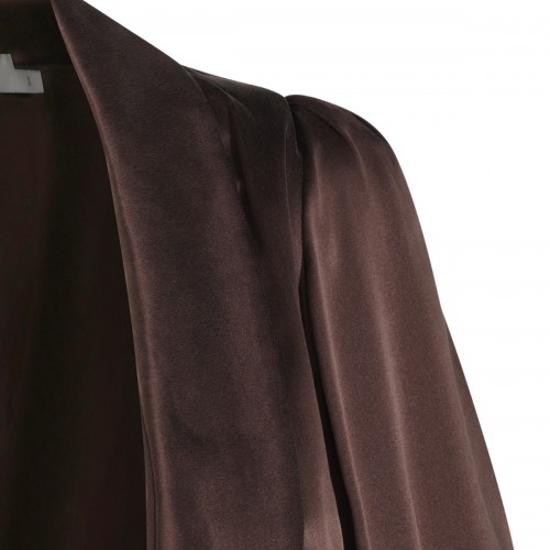 BROWN VISCOSE TOP