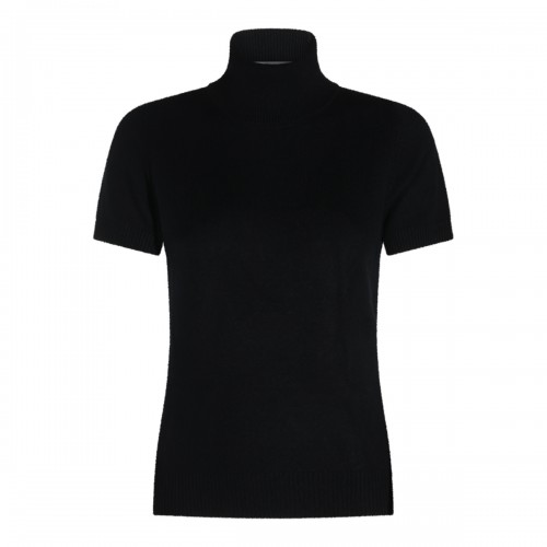 BLACK CASHMERE KNITWEAR