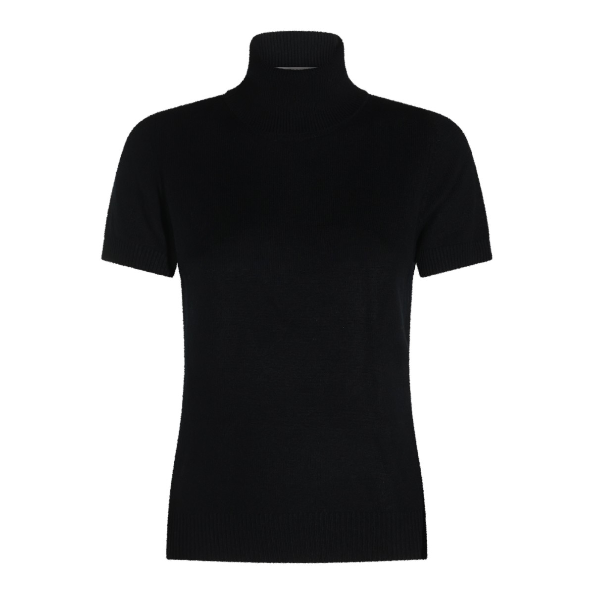 BLACK CASHMERE KNITWEAR