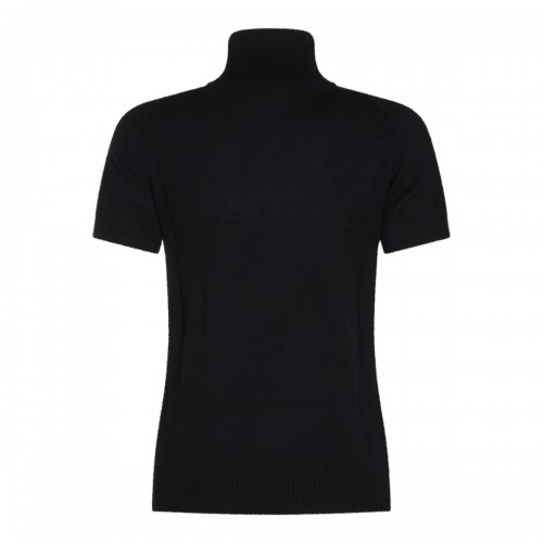 BLACK CASHMERE KNITWEAR