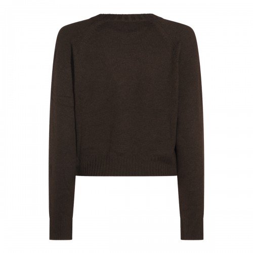 BROWN CASHMERE KNITWEAR