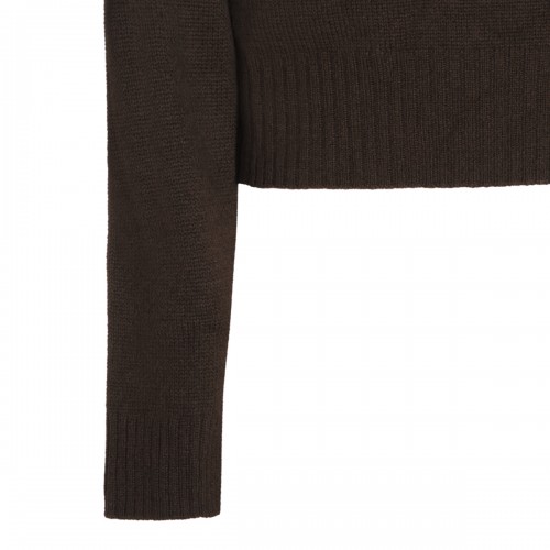BROWN CASHMERE KNITWEAR