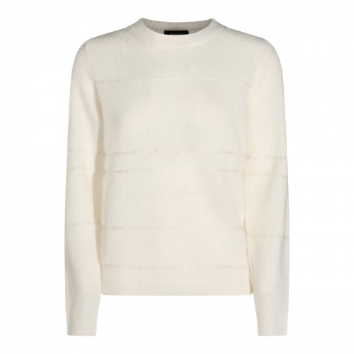 IVORY WOOL KNITWEAR