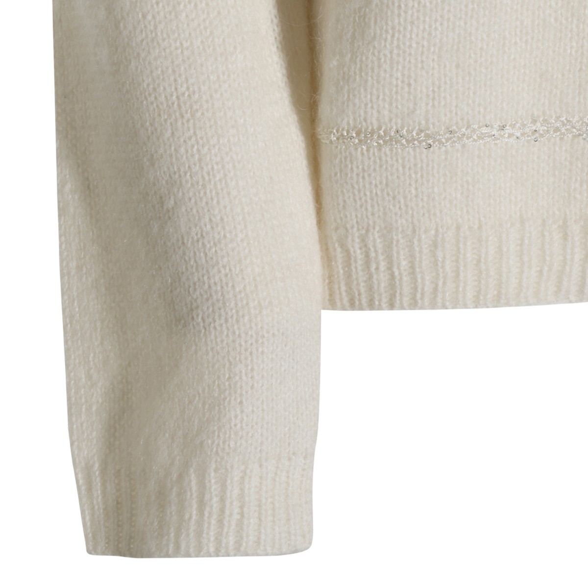 IVORY WOOL KNITWEAR