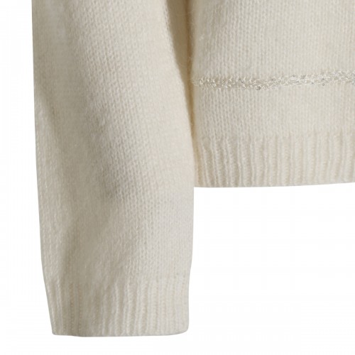 IVORY WOOL KNITWEAR