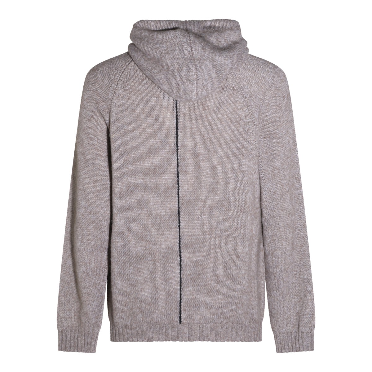 BEIGE WOOL KNITWEAR