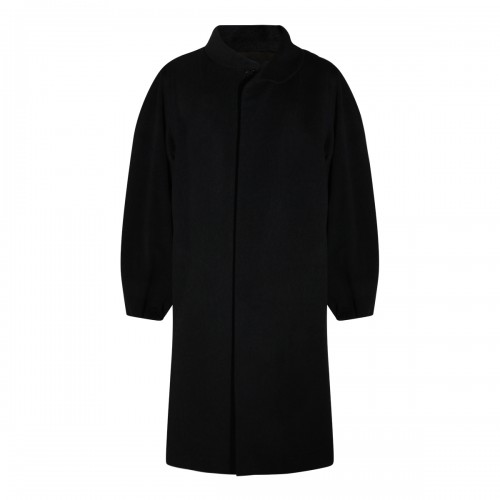 DARK GREY WOOL MENZEL COAT