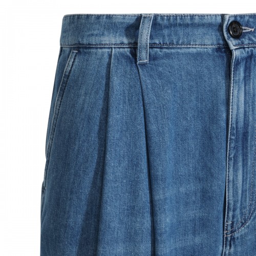 BLUE COTTON JEANS