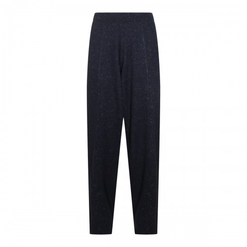 BLUE WOOL PANT