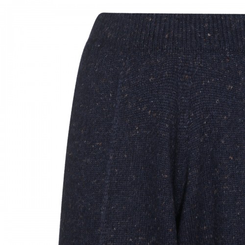 BLUE WOOL PANT