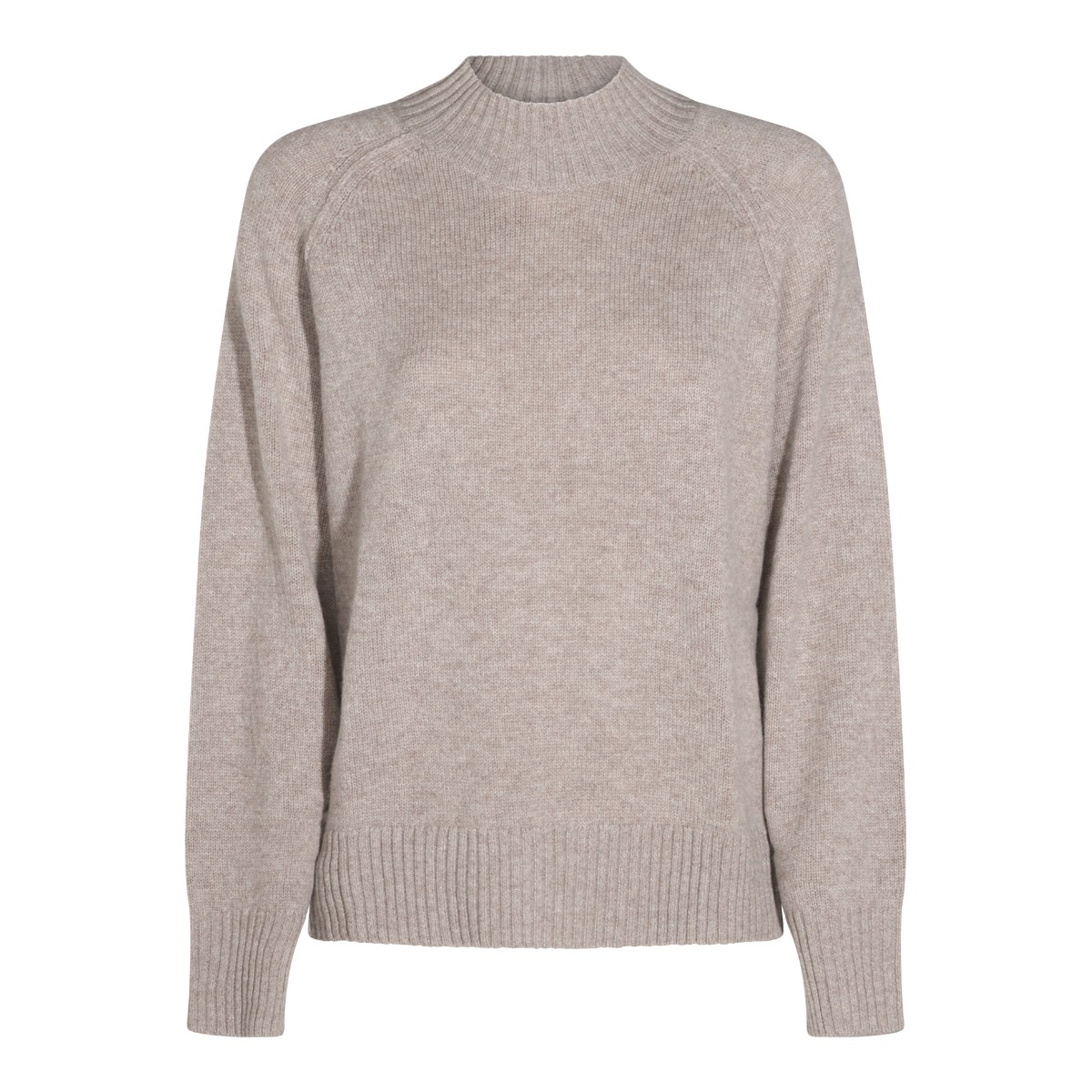 TAUPE CASHMERE KNITWEAR