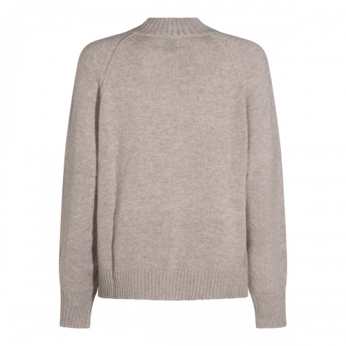 TAUPE CASHMERE KNITWEAR 2