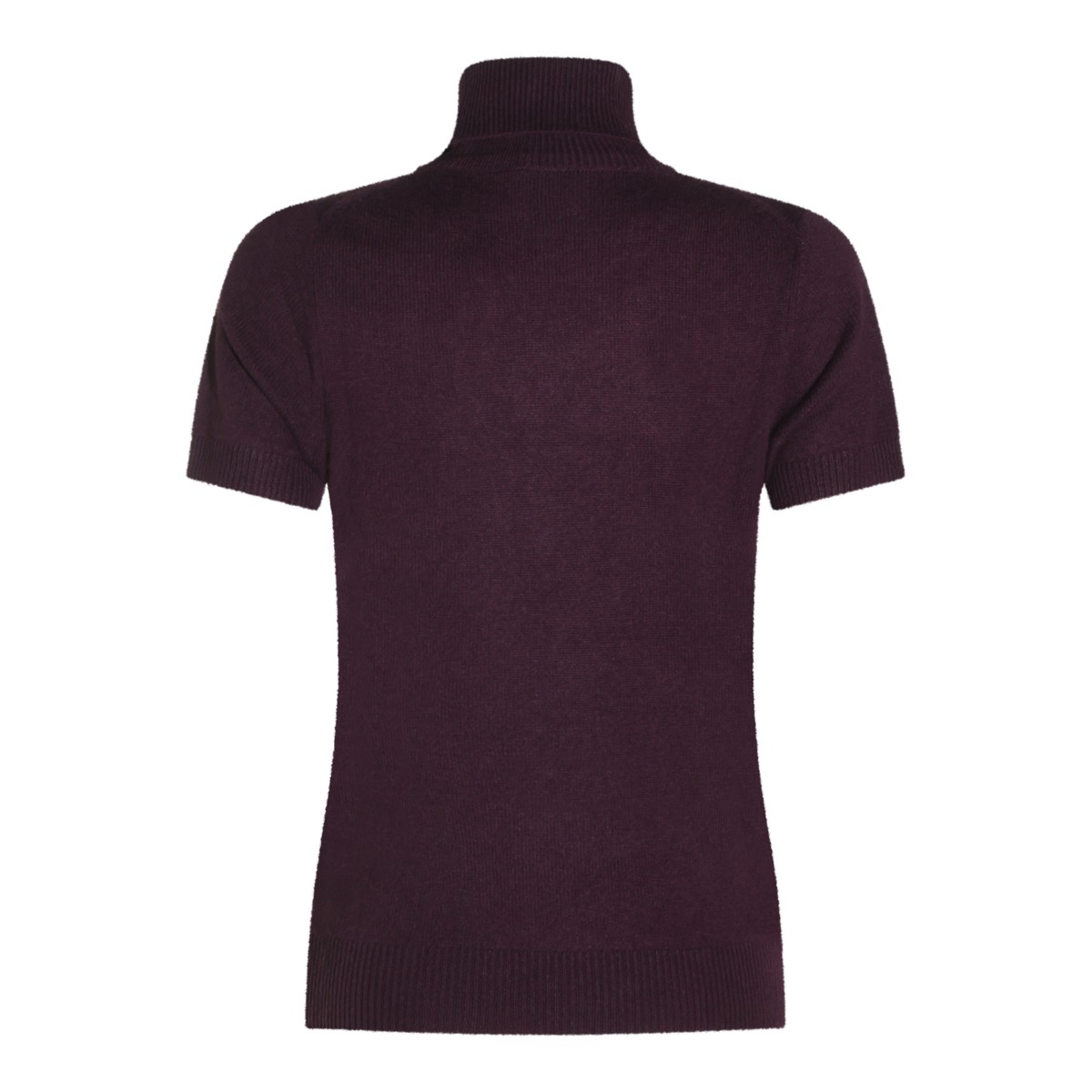PURPLE CASHMERE KNITWEAR