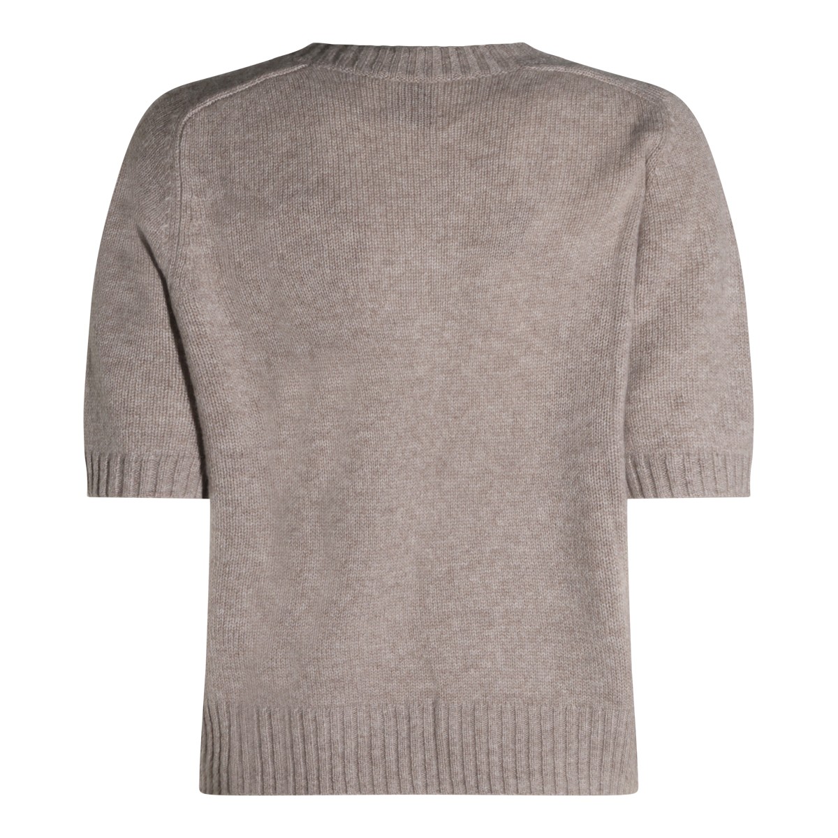 KHAKI CASHMERE KNITWEAR