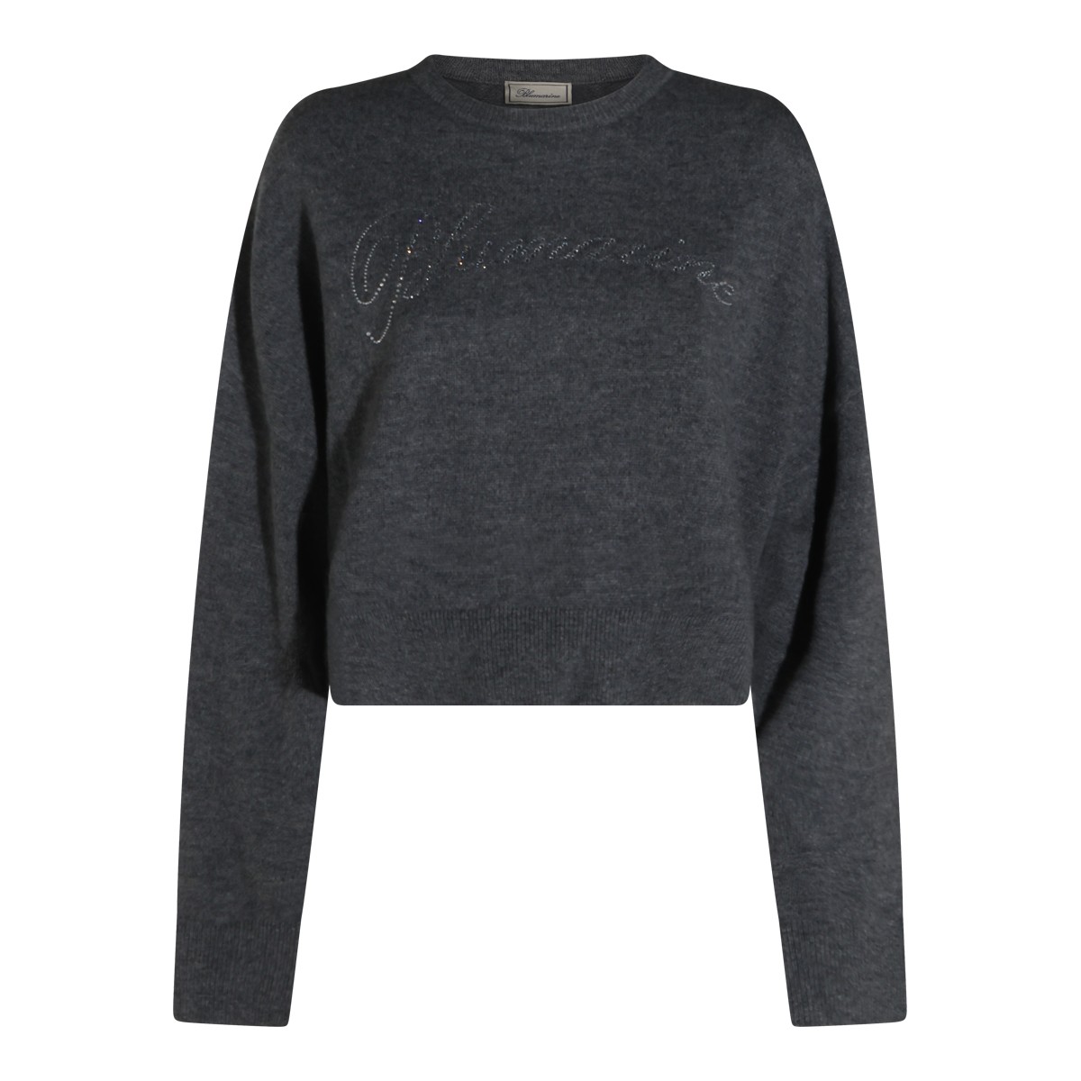 GREY WOOL KNITWEAR