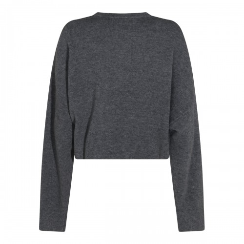 GREY WOOL KNITWEAR 2