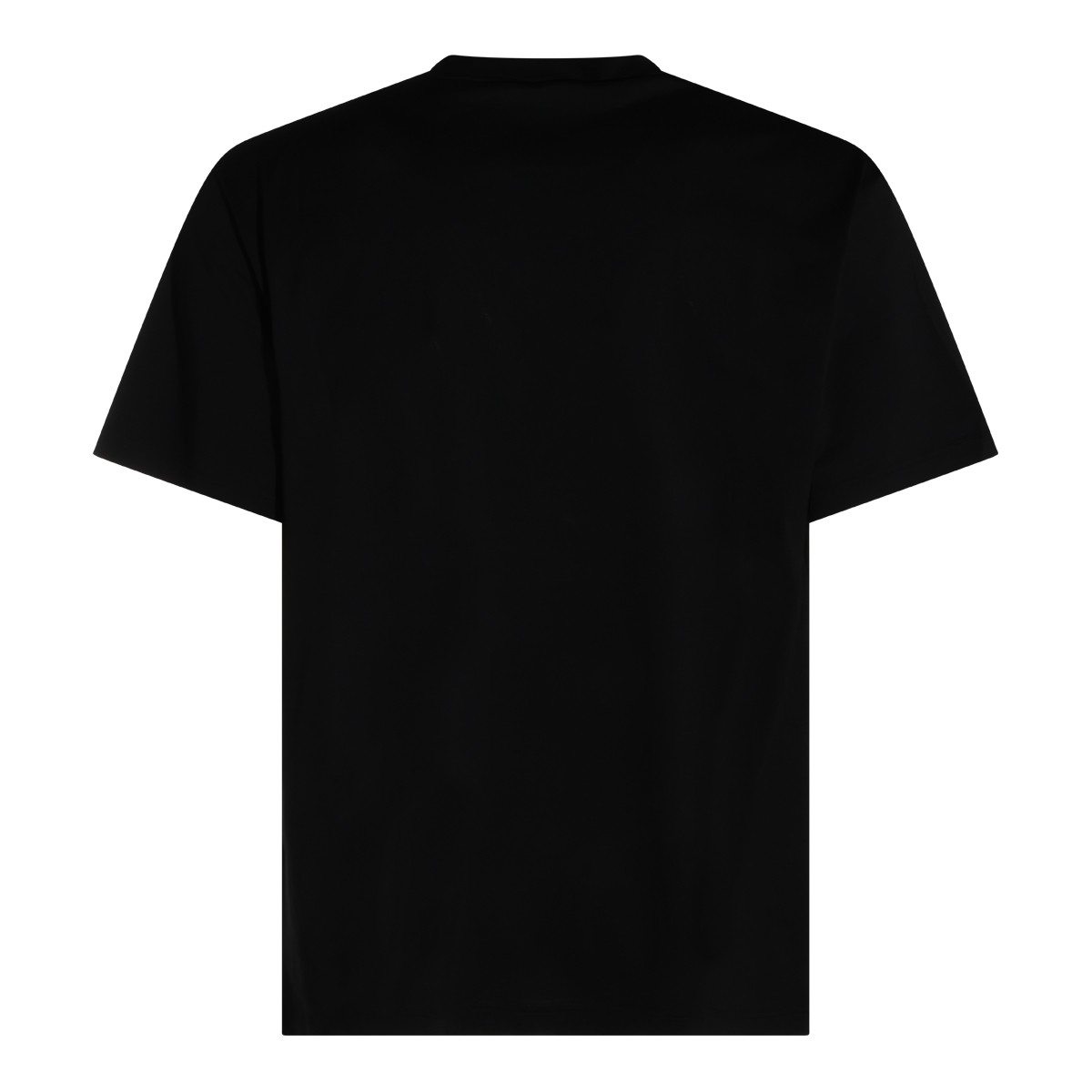 BLACK COTTON T-SHIRT