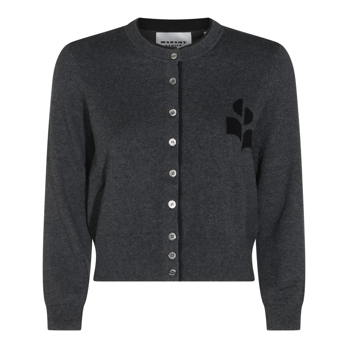 ANTHRACITE AND BLACK COTTON AND WOOL...