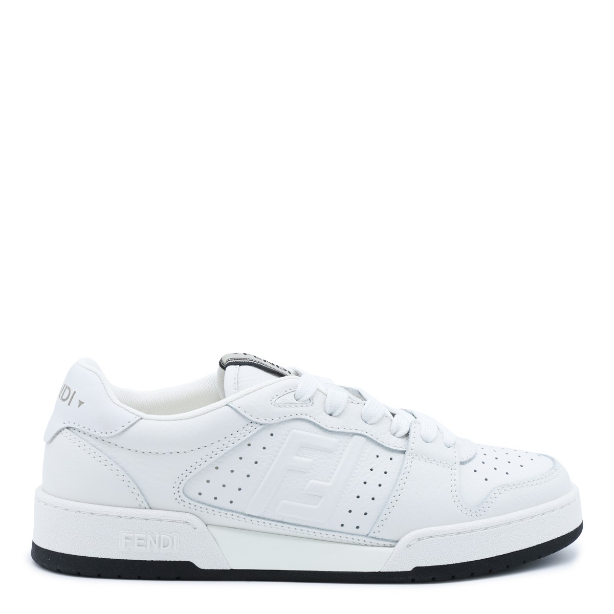 WHITE LEATHER SNEAKERS