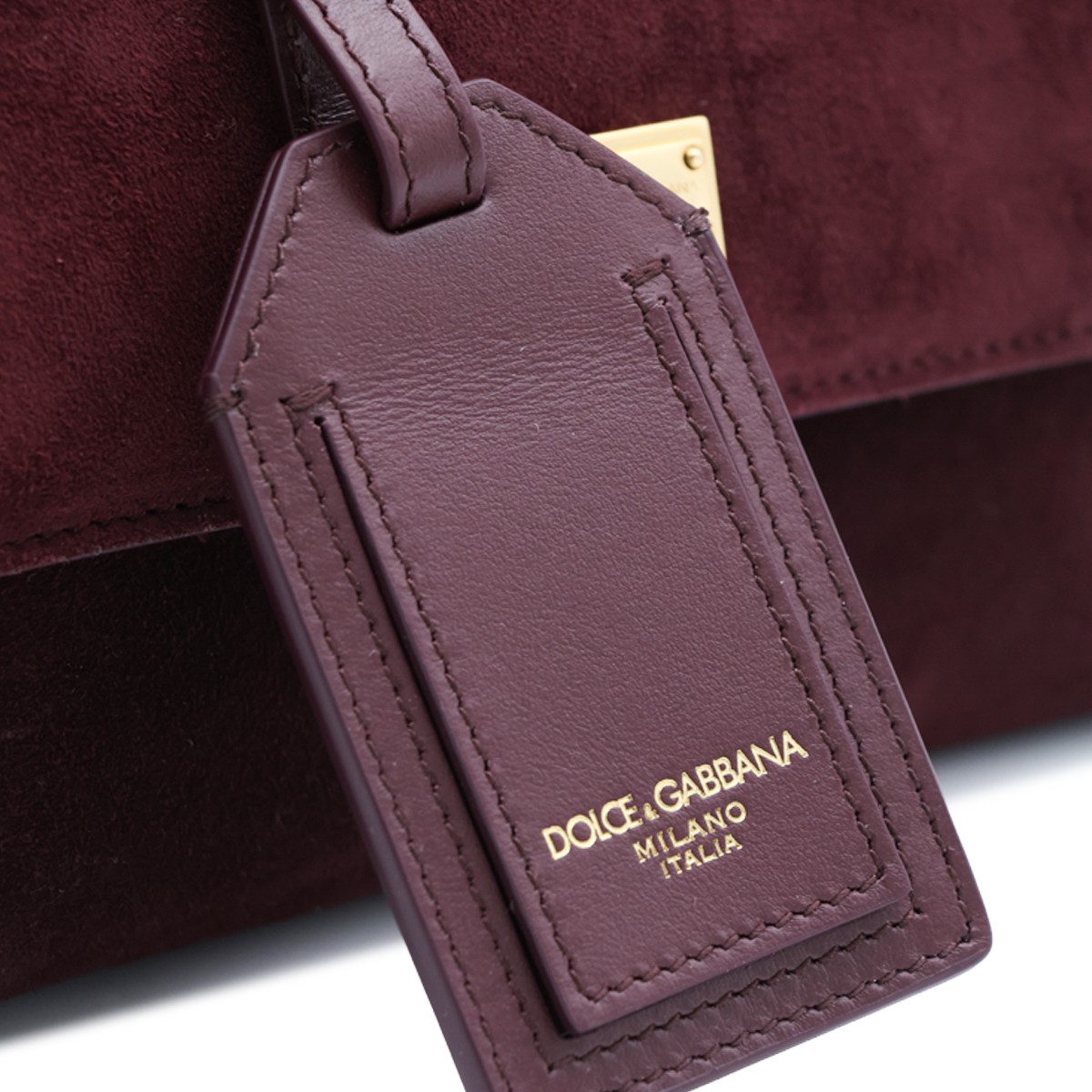 BORDEAUX SUEDE MINI SICILY TOP HANDLE...