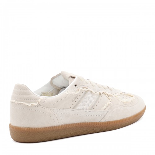 CREAM LEATHER TB 490 CROCHET SNEAKERS