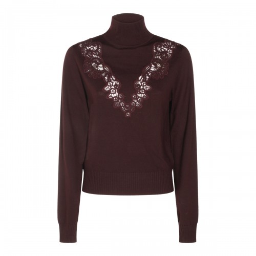 MAHOGANY KNITTED SWEATER
