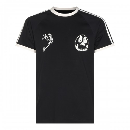 BLACK COTTON T-SHIRT