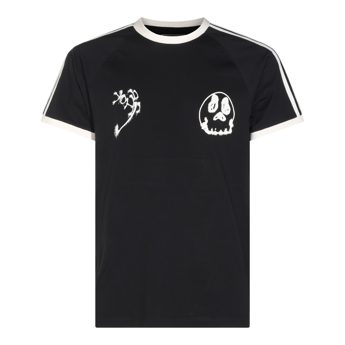 BLACK COTTON T-SHIRT