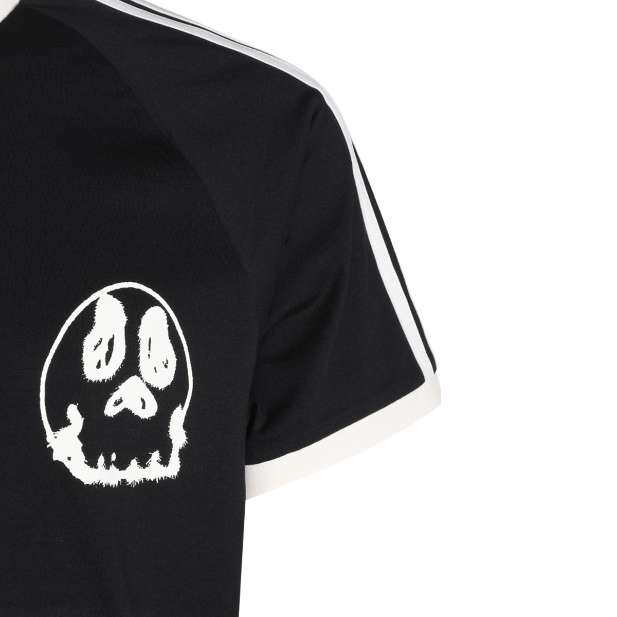 BLACK COTTON T-SHIRT