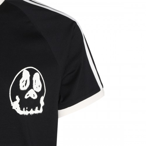 BLACK COTTON T-SHIRT
