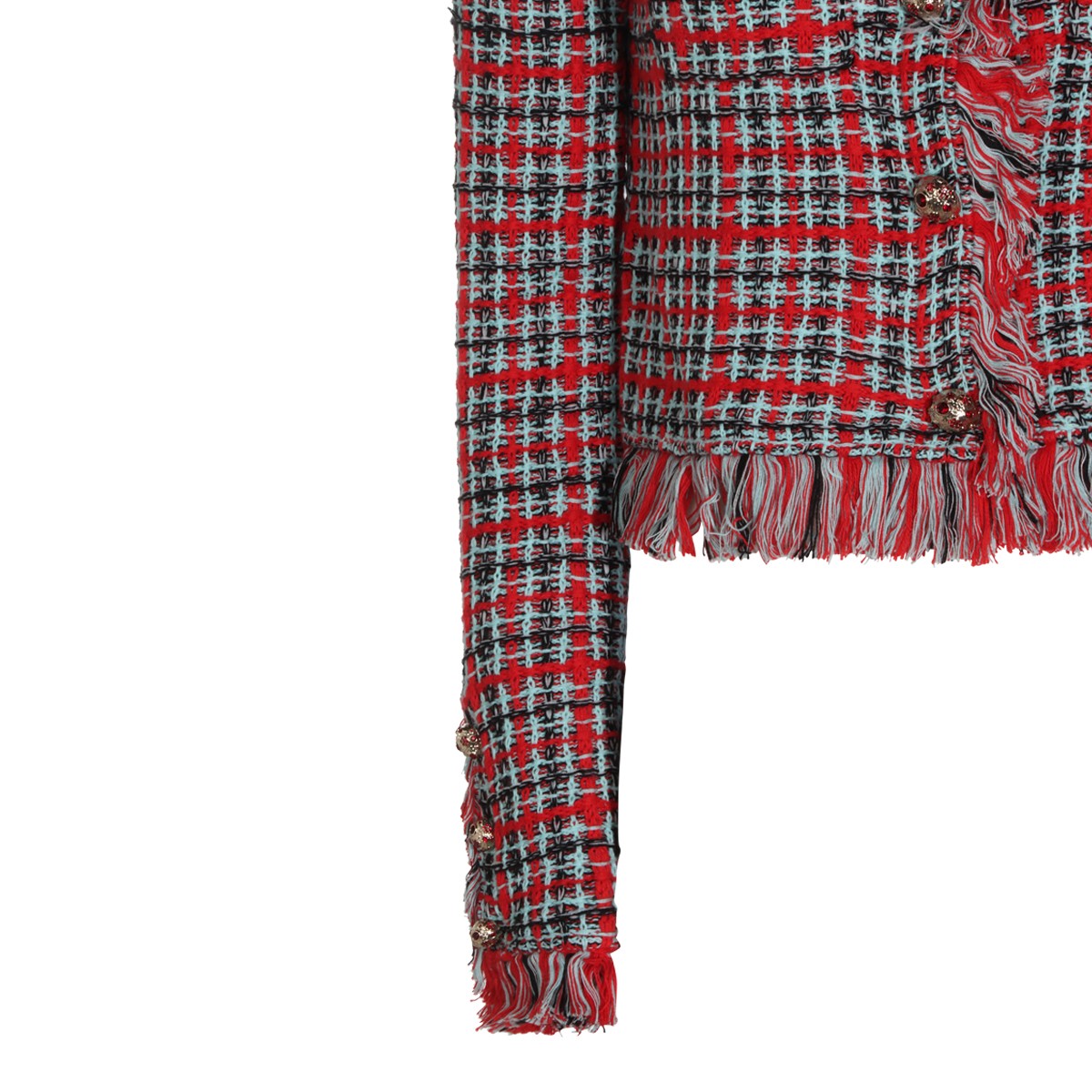 RED TWEED JACKET