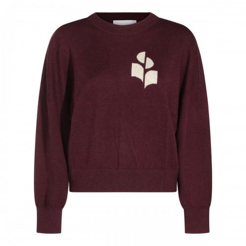 BURGUNDY COTTON MARISANS...