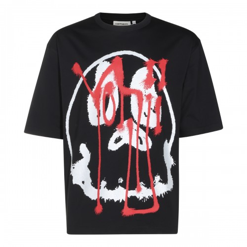 BLACK COTTON T-SHIRT